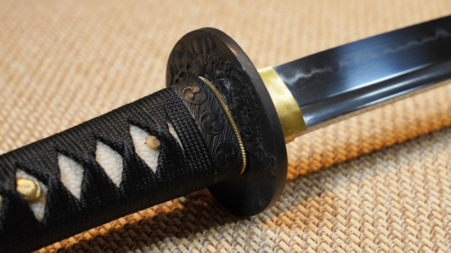 대조영도검3071산중왕 약육강식 무사도 T8강진흙열처리 수련용가검