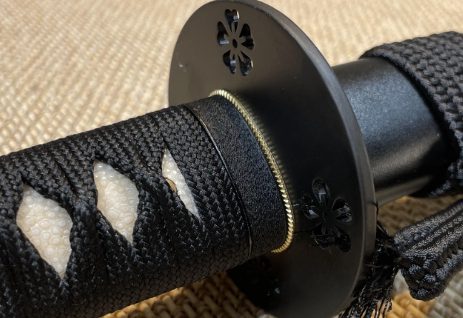 대조영도검3027-1대오 중도 와키자시 고망간강 진검베기