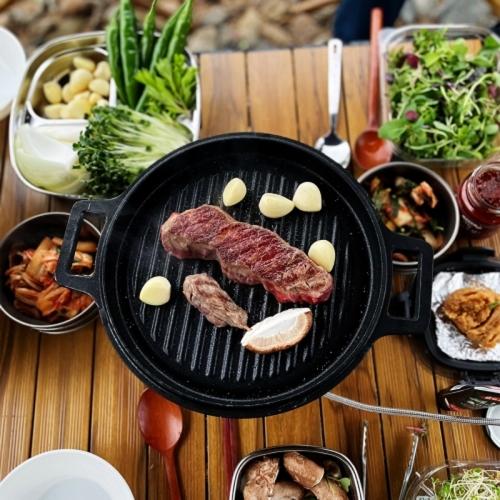 아베나키 메가스톤 그릴 24cm