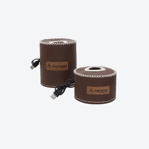 아베나키 USB 열선 소가죽 이소가스 워머