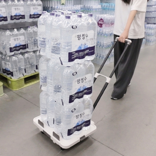아베나키 에볼루션 컴팩트 폴딩카트 (화이트그레이)