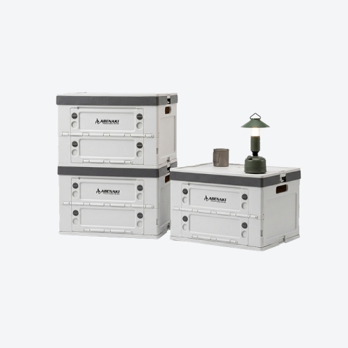 아베나키 에볼루션 컴팩트 폴딩박스 56L (화이트그레이)