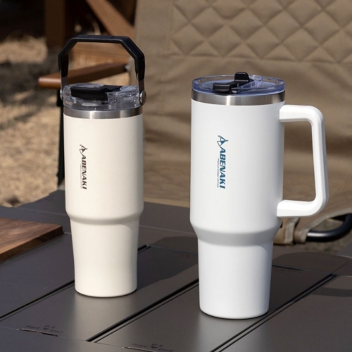 아베나키 스테인레스 빨대 텀블러 (600 / 900 / 1200ml)