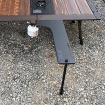 아베나키 IGT 테이블 확장 사이드트레이 높이조절 다리포함