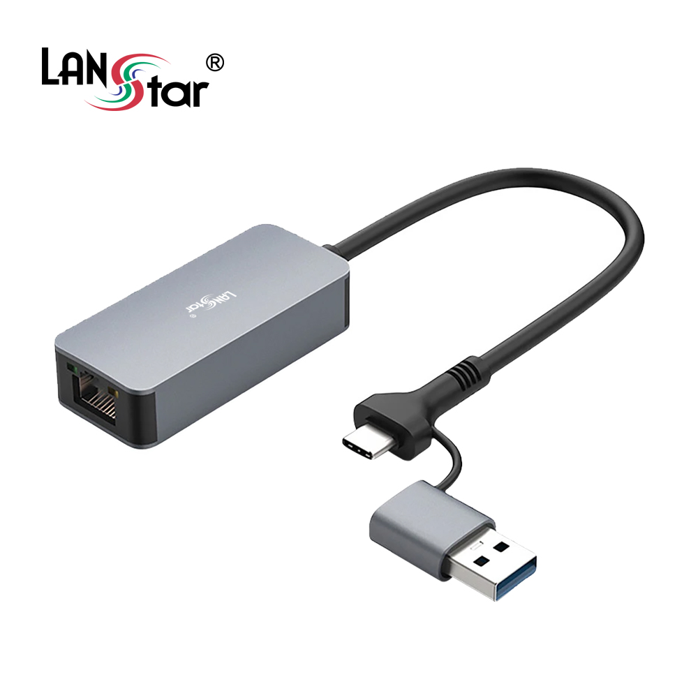 [LANstar] 5Gbps USB A/C 랜카드 [30960]