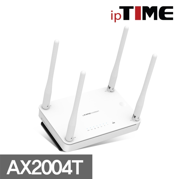 ipTIME AX2004T 화이트 WIFI6 AX1500 듀얼밴드 유무선공유기