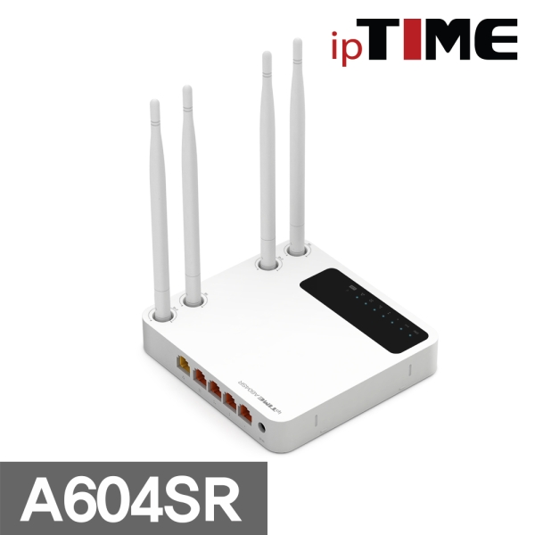 ipTIME A604SR 화이트 AC1200 듀얼밴드 유무선공유기