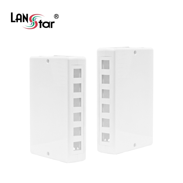 [LANstar] 12포트 키스톤 아울렛 박스 [30958]