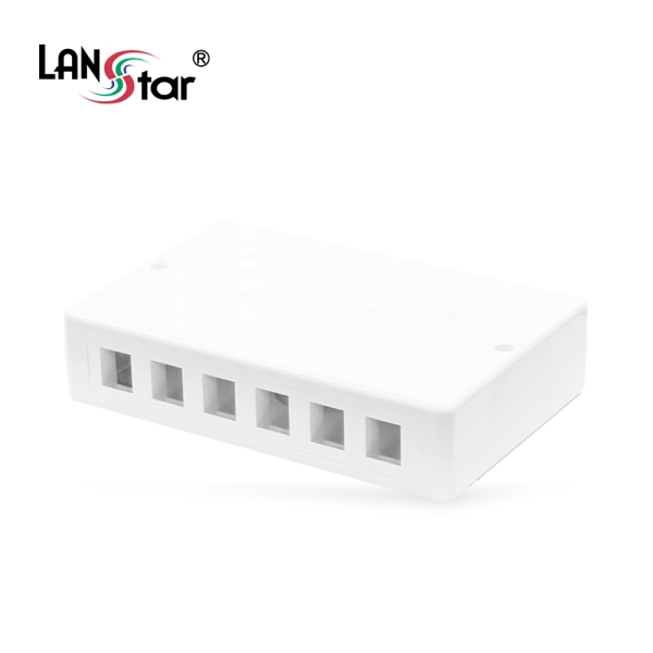 [LANstar] 12포트 키스톤 아울렛 박스 [30958]