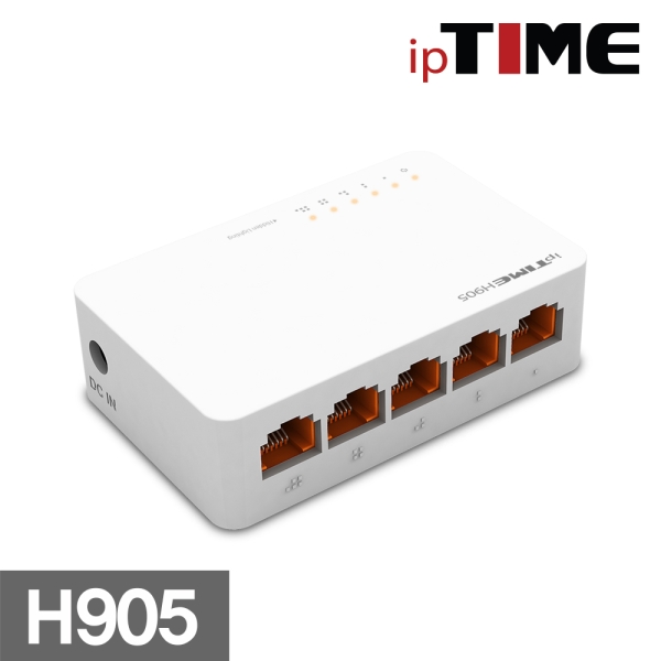 ipTIME H905 5포트 10/100Mbps 스위칭허브