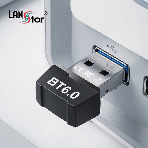 [LANstar] 블루투스 6.0 USB 동글이 이어폰 무선 수신기 [30962]