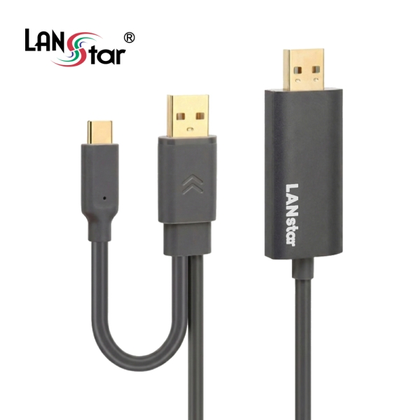 [LANstar] USB C 데이터 공유 KM 링크 케이블 [30967] [100개]