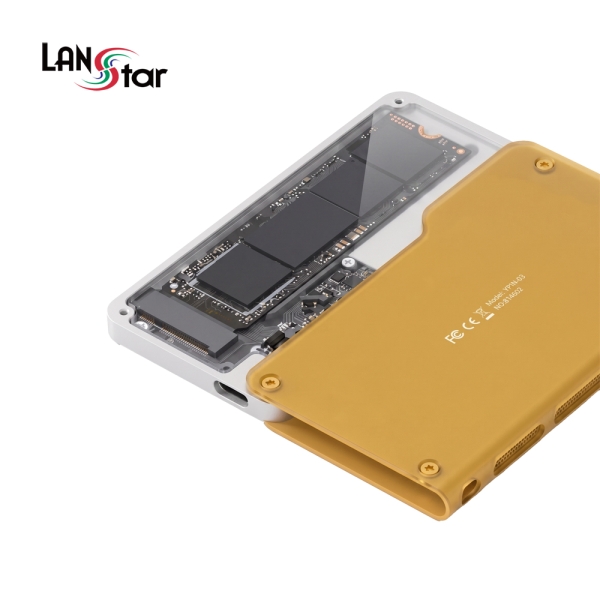 [LANstar] Hagibis M.2 SSD 외장 케이스 인클로저 10Gbps USB 3.2(60개) [30971]