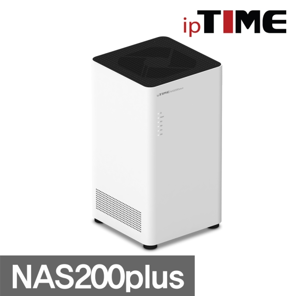 아이피타임 ipTIME NAS200plus 2베이 NAS 서버 네트워크 스토리지 무료배송
