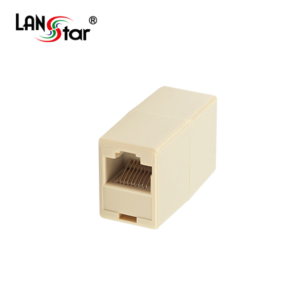 [LANstar] 커플러 I형 RJ-45 CAT.5E 8P8C 1：1 고급형-선타입 [40028]