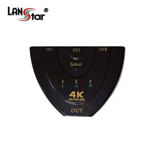 [LANstar] HDMI 수동선택기 3:1, 4K 30Hz [30179]