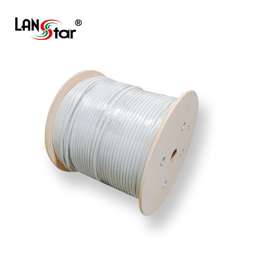 [LANstar] CAT.8케이블, SSTP, 40G, 22AWG, 200M, Gray/LSZH/난연[10124]