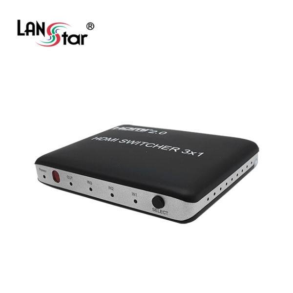 [LANstar] HDMI2.0 3:1 선택기, 4K 60hz [30356]
