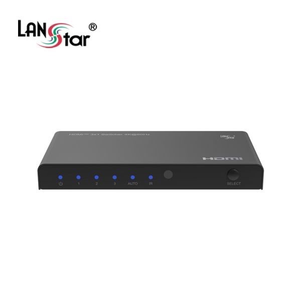 [LANstar] HDMI2.0 3:1 선택기, 4K 60hz [30738]