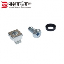 [대원TMT] 대원티엠티 허브랙 서버랙 케이지너트 세트 (10개입) [DW-RACKNUT]