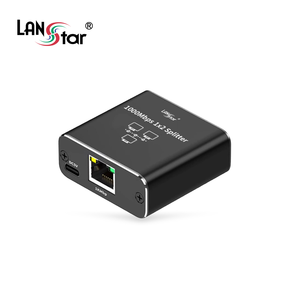 [LANStar] 인터넷 랜 1:2 분배기, 1000Mbps [30932]
