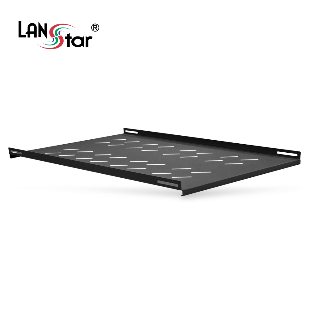 [LANstar] 랙선반, 470(W)*750(D), 검정, For LS-750HS~2000HS [50027]