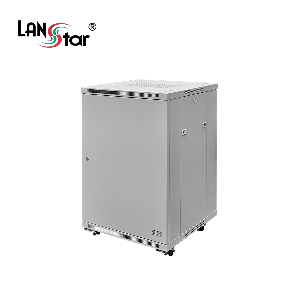 [무료배송] [LANstar] 허브랙 1000x600x600 18U LS-1000H 아이보리 [50004]