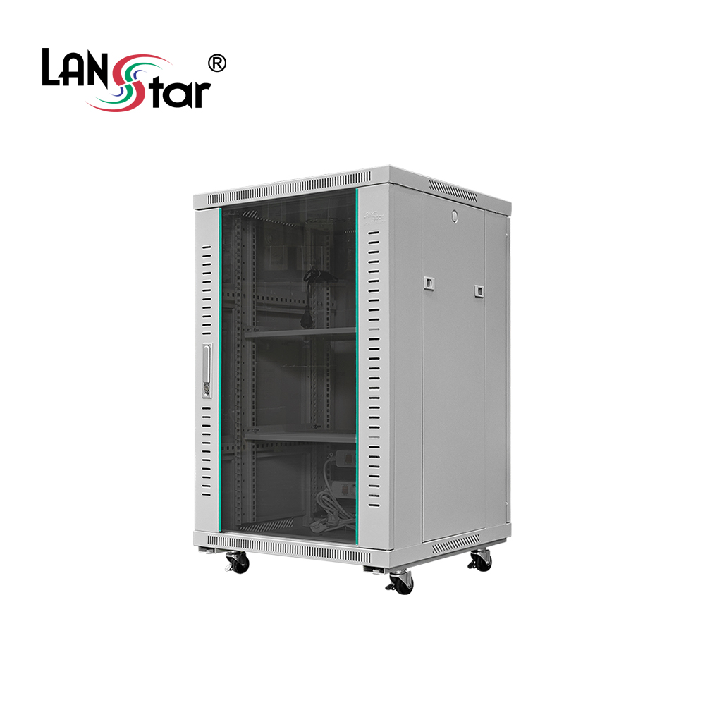 [무료배송] [LANstar] 허브랙 1000x600x600 18U LS-1000H 아이보리 [50004]