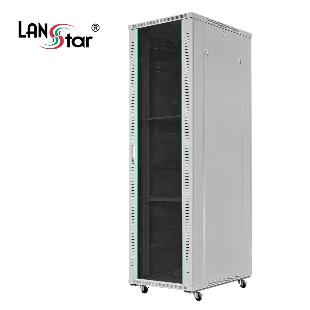 [무료배송] [LANstar] 허브랙 2000x800x600 42U LS-2000H 아이보리 [50008]