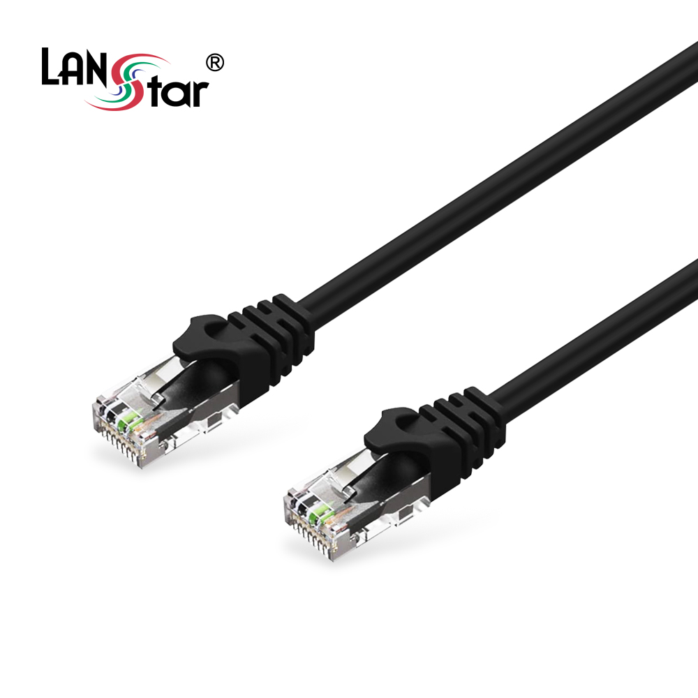 [LANstar] UTP케이블 , CAT.5E DIRECT 3M-Black [10038] (110개)