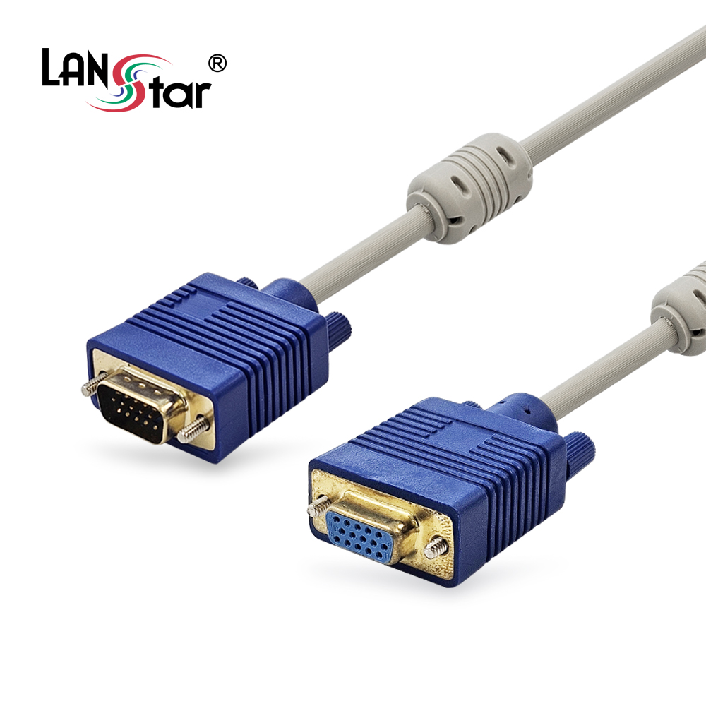 [LANstar] RGB 모니터 연장케이블 3＋4C M/F 5M [10284]