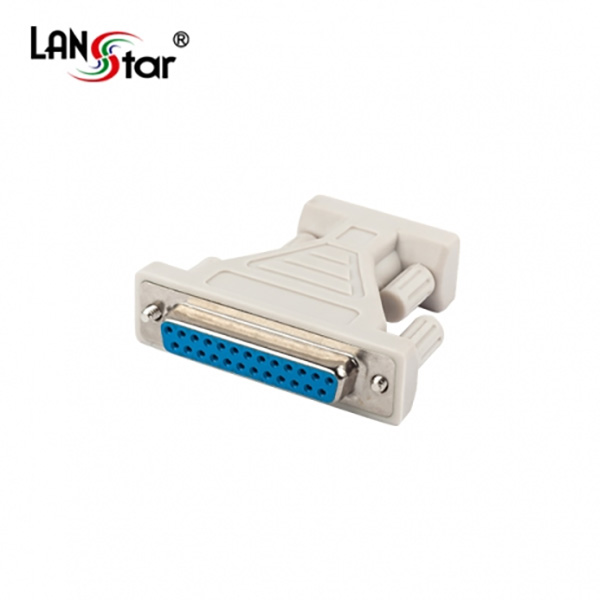 [단종] [LANstar] 젠더Changer , DB9P／M-DB25／F [20080]