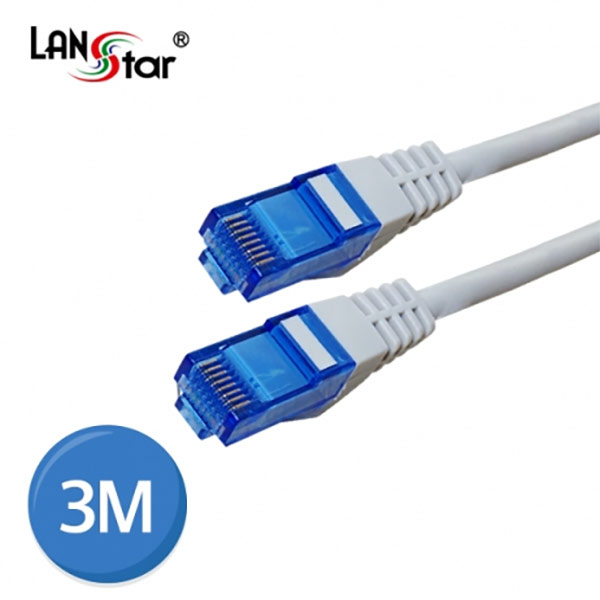 [LANstar] CAT.6A UTP/CAT.7 UTP 케이블, 26AWG COPPER, 500MHZ, 10G, 3M [10804]
