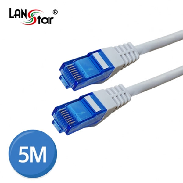 [LANstar] CAT.6A UTP/CAT.7 UTP 케이블, 26AWG COPPER, 500MHZ, 10G, 5M [10805]