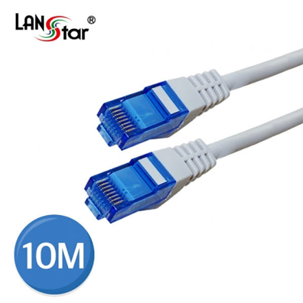[LANstar] CAT.6A UTP/CAT.7 UTP 케이블, 26AWG COPPER, 500MHZ, 10G, 10M [10807]