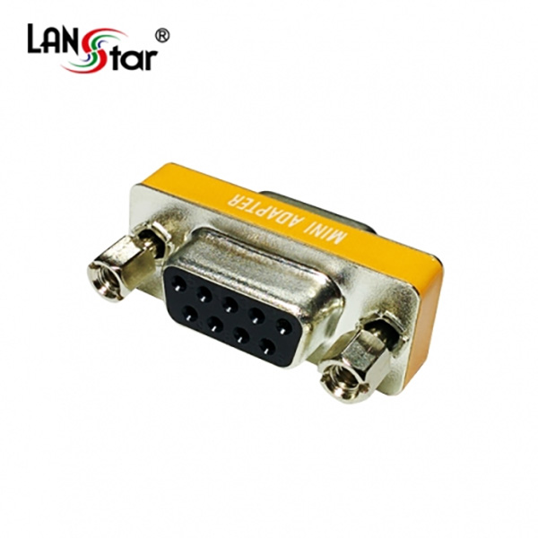 [LANstar] 젠더Changer , DB9P F/F, 2열, CROSS [20119]