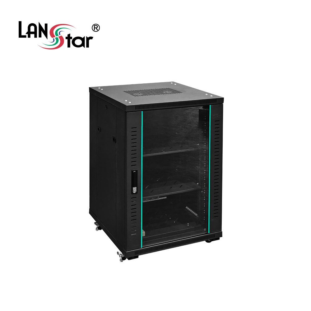 [무료배송] [LANstar] 허브랙, 1000x600x600 18U LS-1000HB 블랙 [50051]