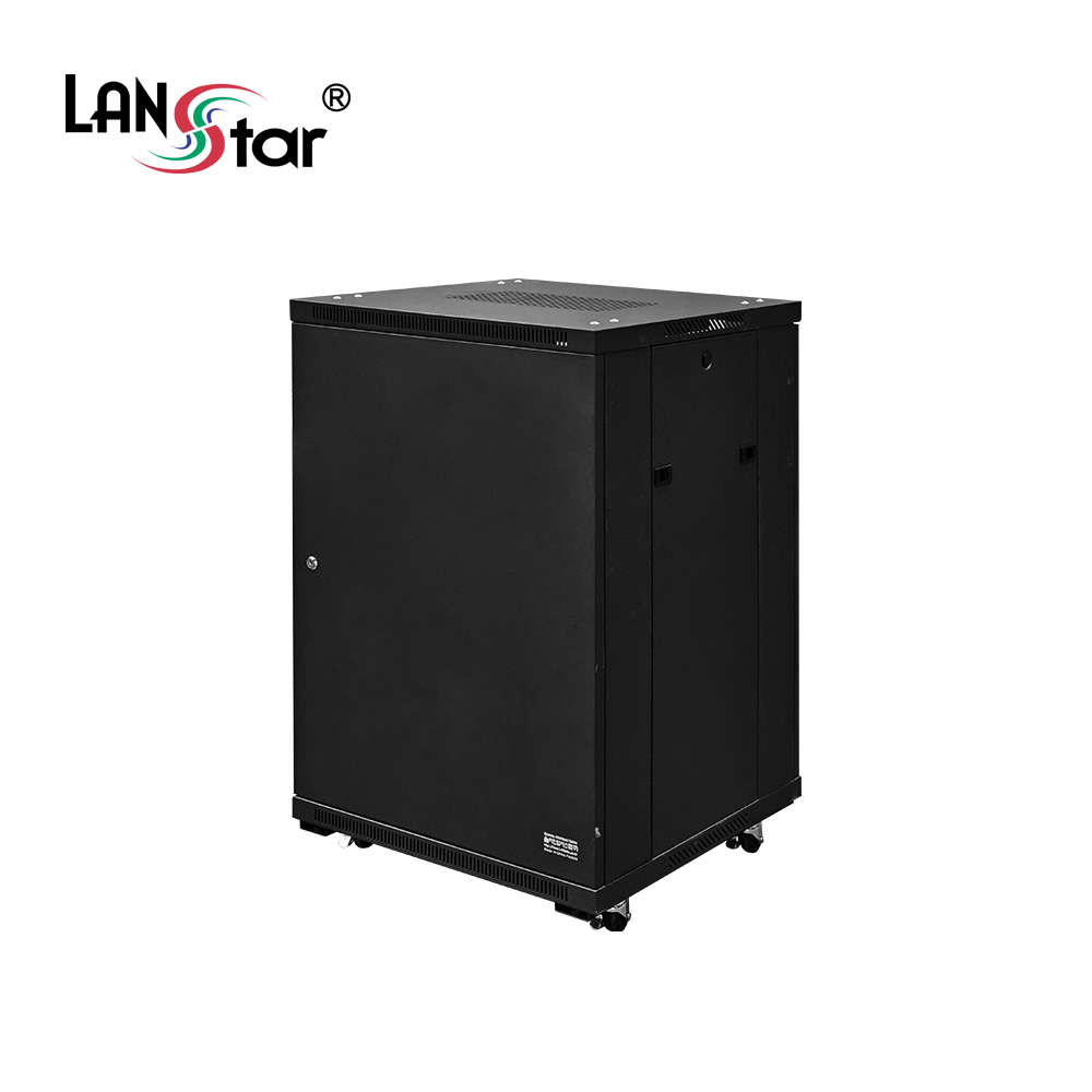 [무료배송] [LANstar] 허브랙, 1000x600x600 18U LS-1000HB 블랙 [50051]
