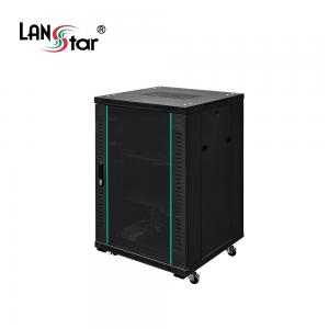 [무료배송] [LANstar] 허브랙, 1000x600x600 18U LS-1000HB 블랙 [50051]