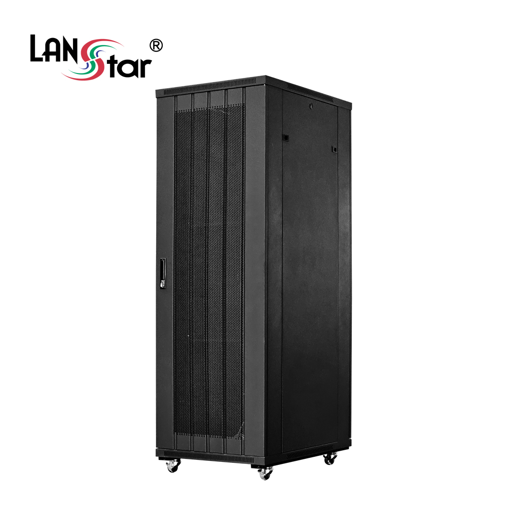 [무료배송] [LANstar] 타공랙 1800x800x600 36U LS-1800HBS 블랙 [50077]