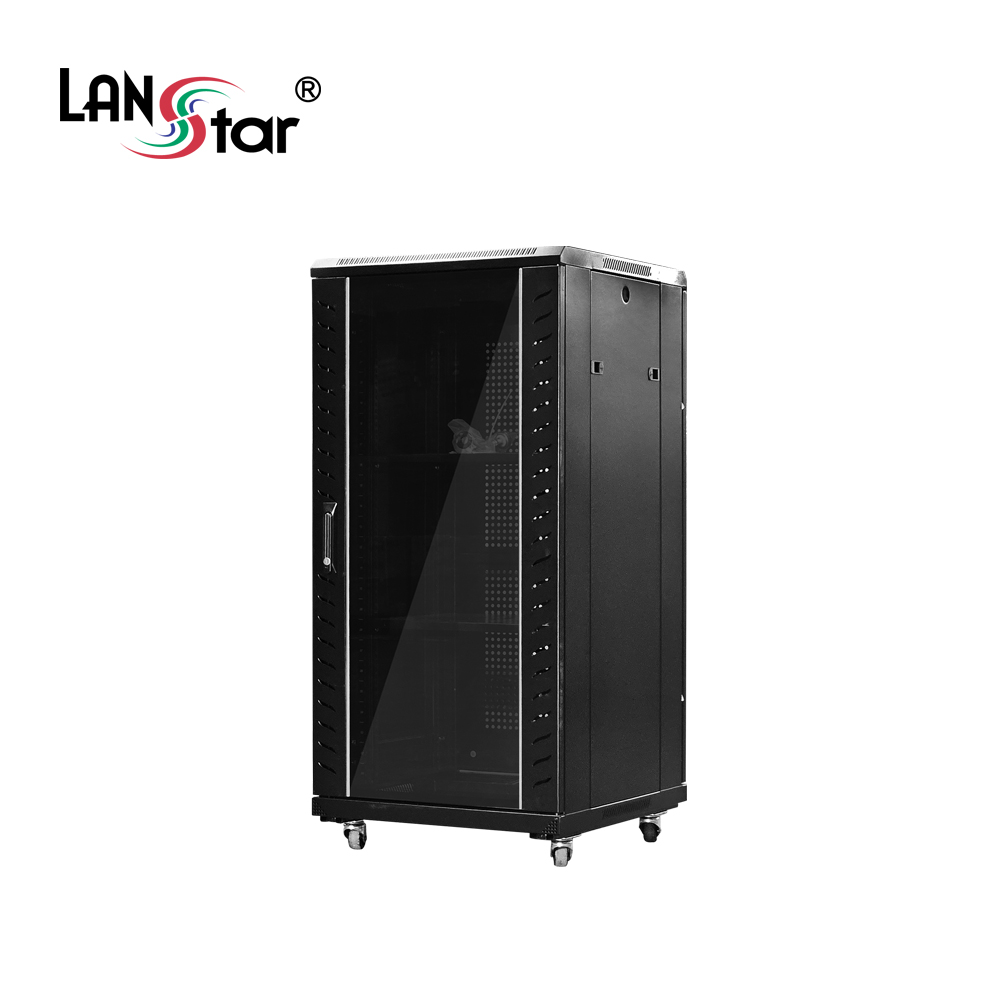 [무료배송] [LANstar] 고급형 허브랙 1200x600x600 24U LS-1200HQ [55066]