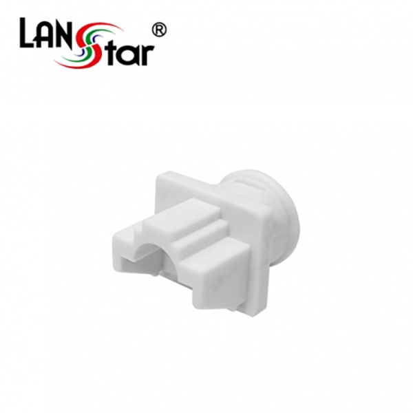 [LANstar] 랜포트(RJ45) 먼지덮개, DUST 커버, PVC, White 중국산 (100개입) [40605]