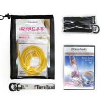 세라밴드 튜빙 프리미엄세트 레벨1-6 (Theraband Tubing premium Set Level 1-6)