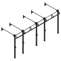 크로스핏 스테이션 IW-6000 스타일 A,B,C,D선택 /crossfit station/벽면설치 