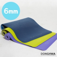 TPE 양면 요가매트 6mm