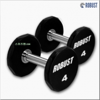 로버스트 4kg 아령 우레탄코팅 덤벨 4kg (1개) 