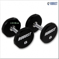 로버스트 8kg 아령 우레탄코팅 덤벨 8kg (1개) 