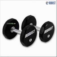 로버스트 9kg 아령 우레탄코팅 덤벨 9kg (1개) 