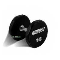 로버스트 15kg 아령 우레탄코팅 덤벨 15kg (1개) 