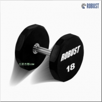 로버스트 18kg 아령 우레탄코팅 덤벨 18kg(1개)